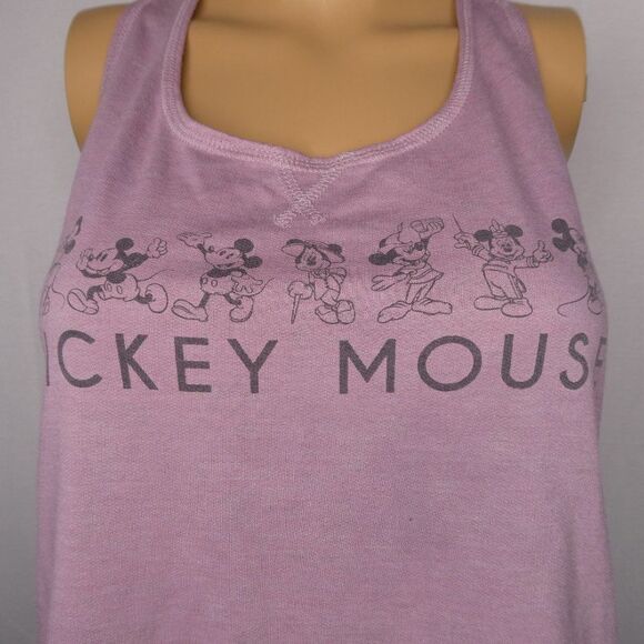 Disney Parks Mickey Mouse Twist Strap Racerback Back Tank Top XS Disneyland - Picture 1 of 8